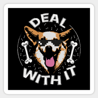 Deal with it Sticker